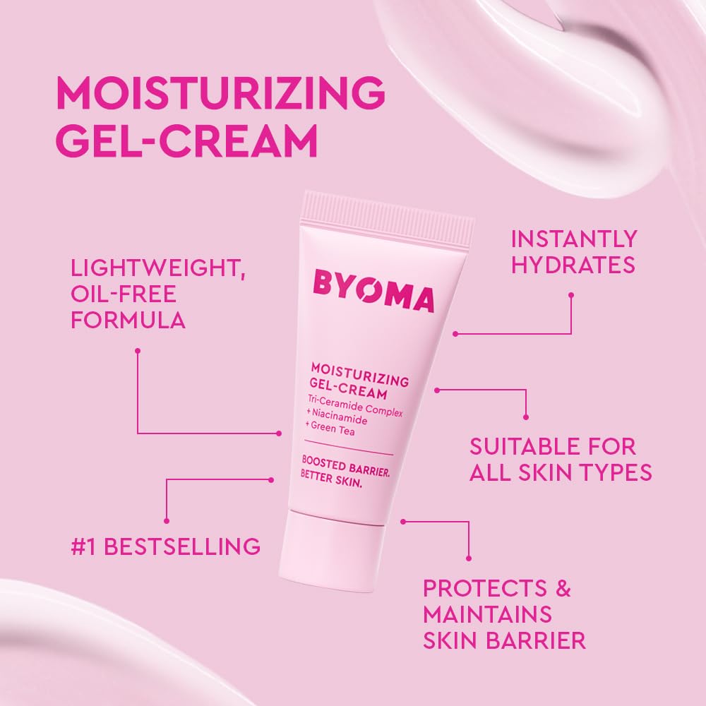 BYOMA So Hydrated Set – Jelly Cleanser, Hydrating Serum, Gel - BYOMA