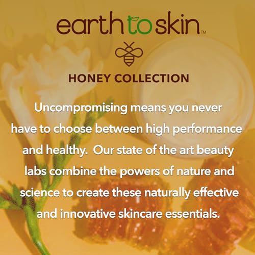 Earth To Skin Manuka Honey Day Gel Cream, Hyaluronic Acid, 4 fl - Product Imagery