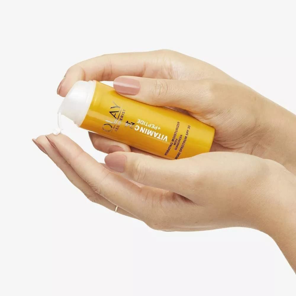 Olay Vitamin C Hydrating moisturizer with sunscreen, SPF 30, 1.7 - Olay