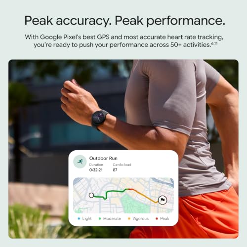 Google Pixel Watch 5 (41mm) - Android Smartwatch - Obsidian - - Product Imagery