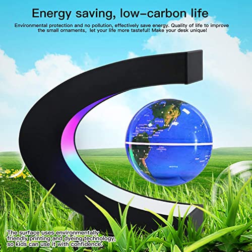 Magnetic Levitation Globe with LED Light, Desktop Decorations, - Product Imagery