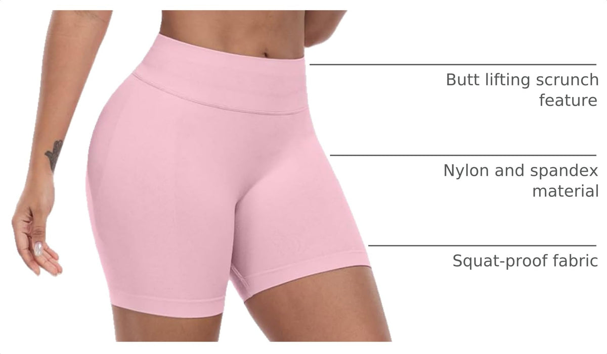 CHRLEISURE Workout Shorts for Women High Waisted Butt - CHRLEISURE Official Imagery - 5