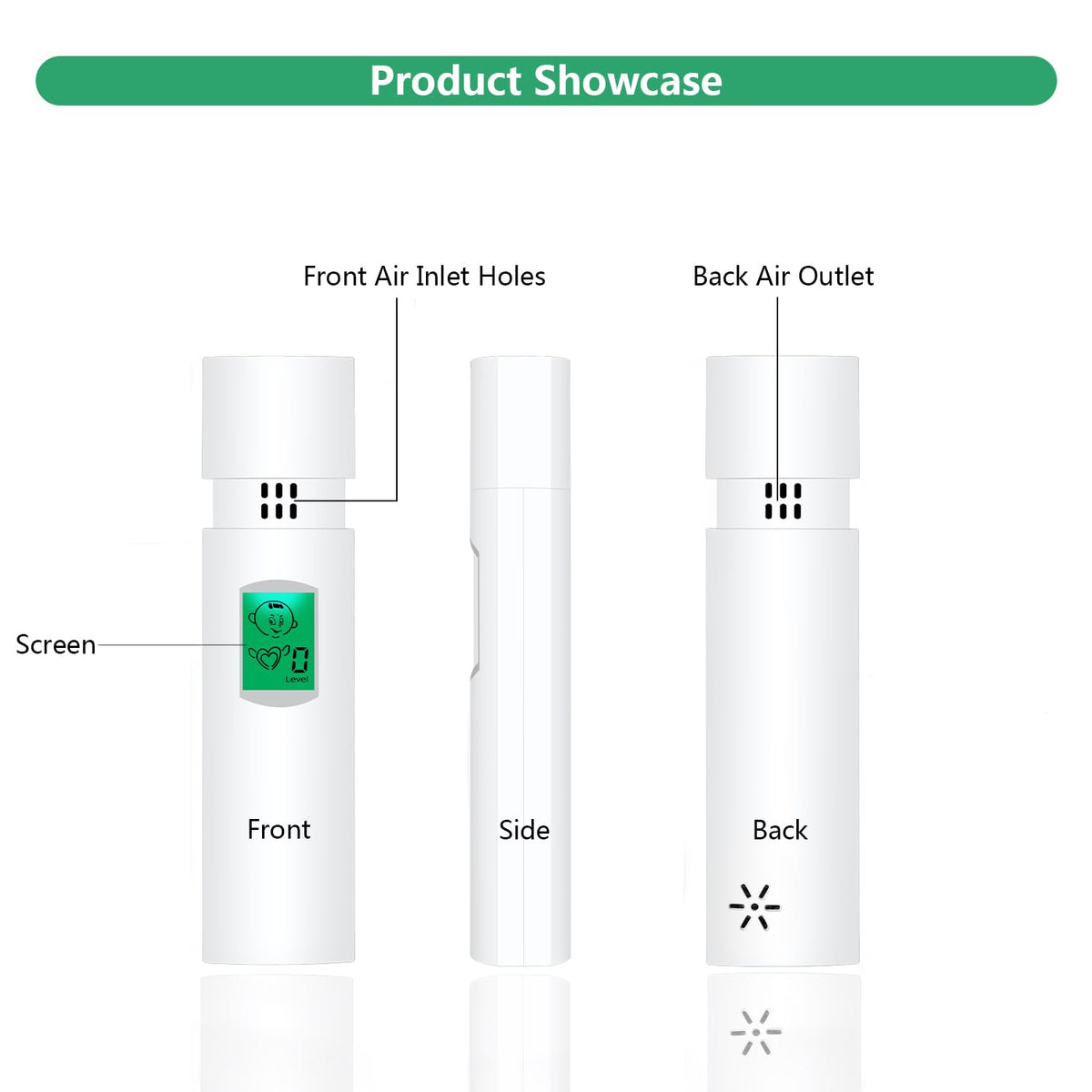 Bad Oral Breath Detector USB Rechargeable Oral Odor Breath - Aunnhon Official Imagery - 7