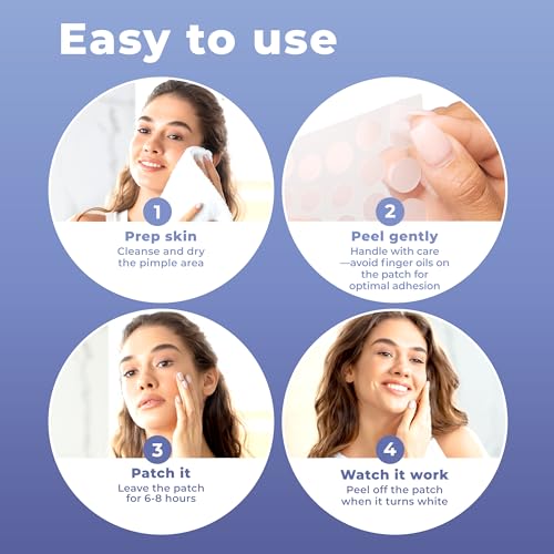 PatchRx Salicylic Pimple Patches (120 Pack), Salicylic Acid Acne - Product Imagery