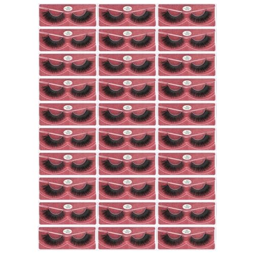Wholesale Faux Mink Lashes 30 Pairs 3D A03 Medium Length - FARRED Official Imagery - 1