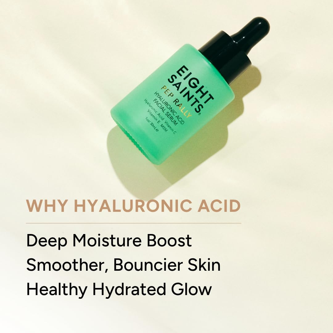 Eight Saints Skincare Pure Hyaluronic Acid Serum for Face Plumping, Vitamin C - Eight Saints Official Product View 7
