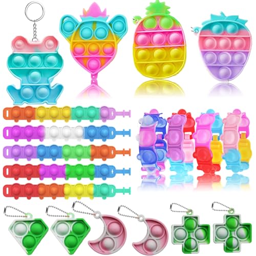 Taulaap 126 Pcs Pop Party Favors for Kids, Treasure Box Toys for - Product Imagery