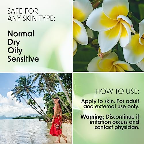 Nabila K Polynesian Monoi Tiare Roll-On Perfume Oil for Women | - Product Imagery