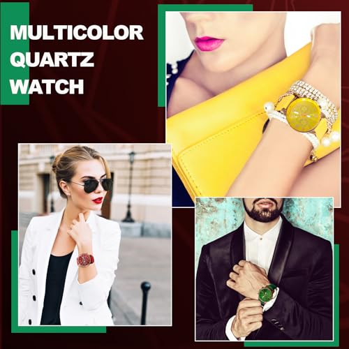 Assorted Platinum Watch Sets for Men and Women with Roman - Product Imagery
