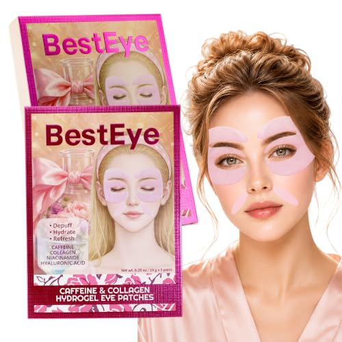 Collagen Under Eye Patches for Puffy Eyes and Dark Circles - Besteye Official Imagery - 1