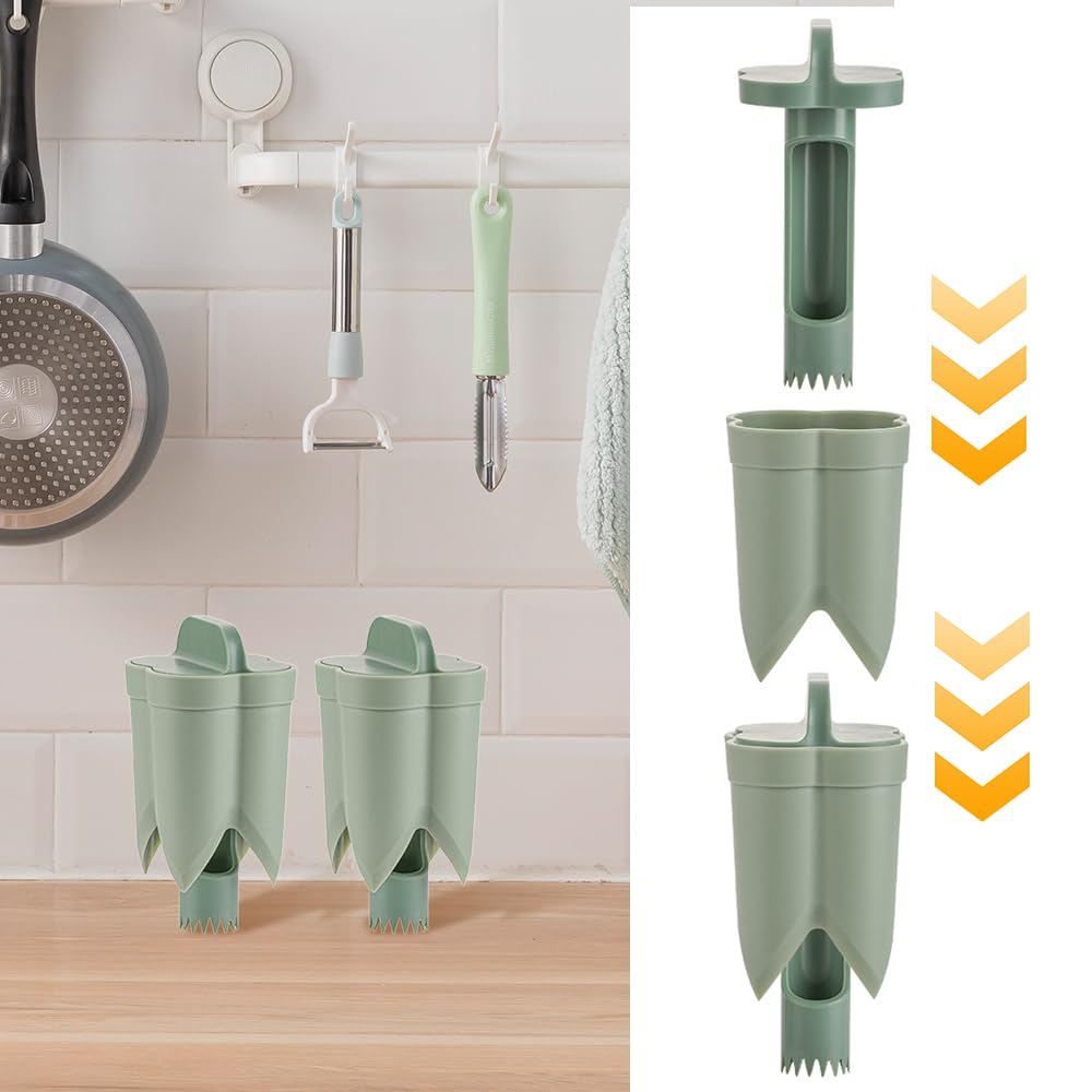 ZiTour Pepper Seed Corer Remover, 2024 New 2 in 1 Bell Pepper Cutter P - View 7