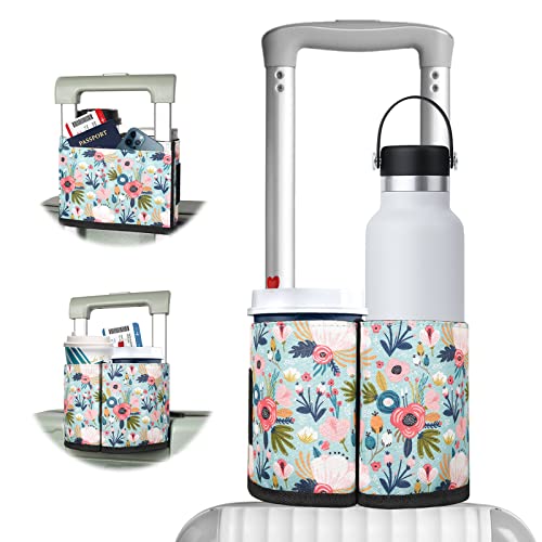ACdream Luggage Cup Holder, Suitcase Drink Carrier, Free Hand - Product Imagery