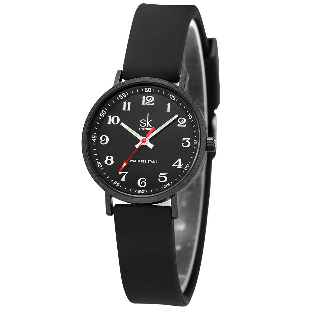 SHENGKE SK Ultra Thin Fashion Sport Sweatproof Women Watch - SHENGKE Official Imagery - 2