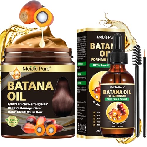 CLOTHES OF SKIN Batana Oil for Hair Growth–4Pc Set - Raw Batana Oil & Hair Mask - CLOTHES OF SKIN Official Product View 1