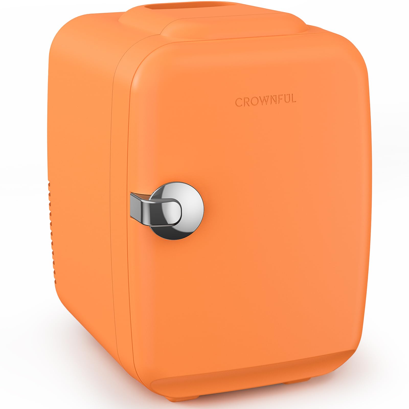 CROWNFUL Mini Fridge, 4 Liter/6 Can Portable Cooler and Warmer - CROWNFUL