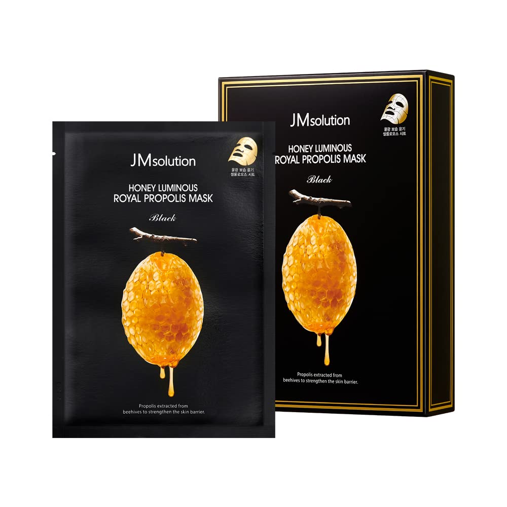 JMsolution Honey Luminous Royal Propolis Mask Plus - JMsolution Official Product Imagery - 1