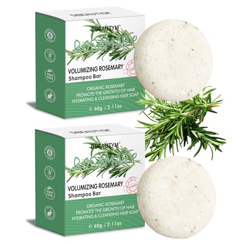 DBEAUTYM Rosemary Shampoo Bar for Hair Growth,Deep Cleansing for Scalp Hair - DBEAUTYM Official Product View 1