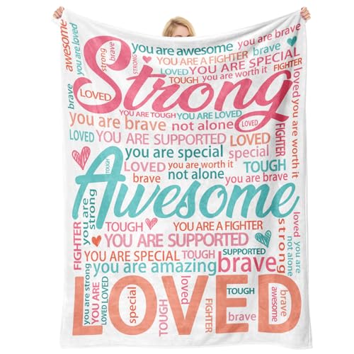 Super Soft Hug Blanket for Women - Inspirational Healing Gift - Product Imagery
