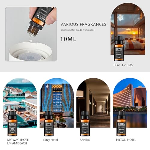 Hotel Collection Diffuser Essential Oil Gift Set,Hotel Scents - Product Imagery