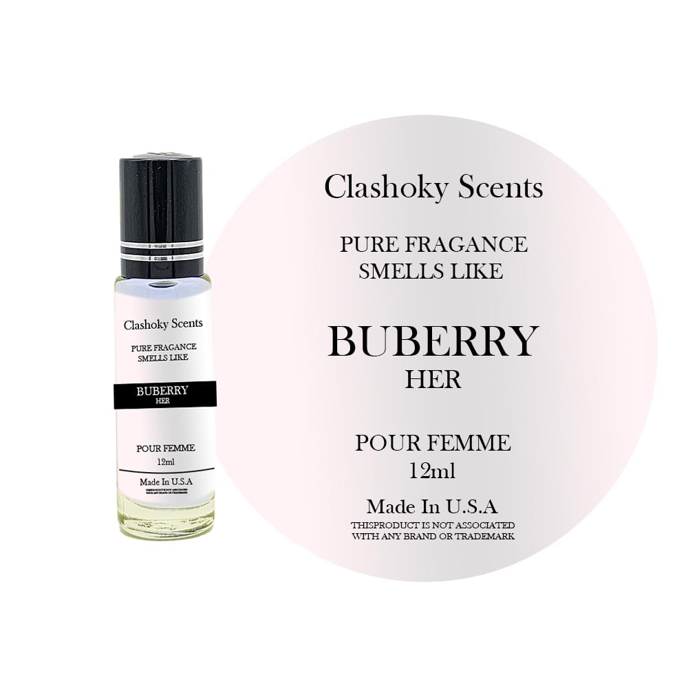 joxipe Clashoky Fragrance Perfume Oils Buberry For Her Perfume - Product Imagery