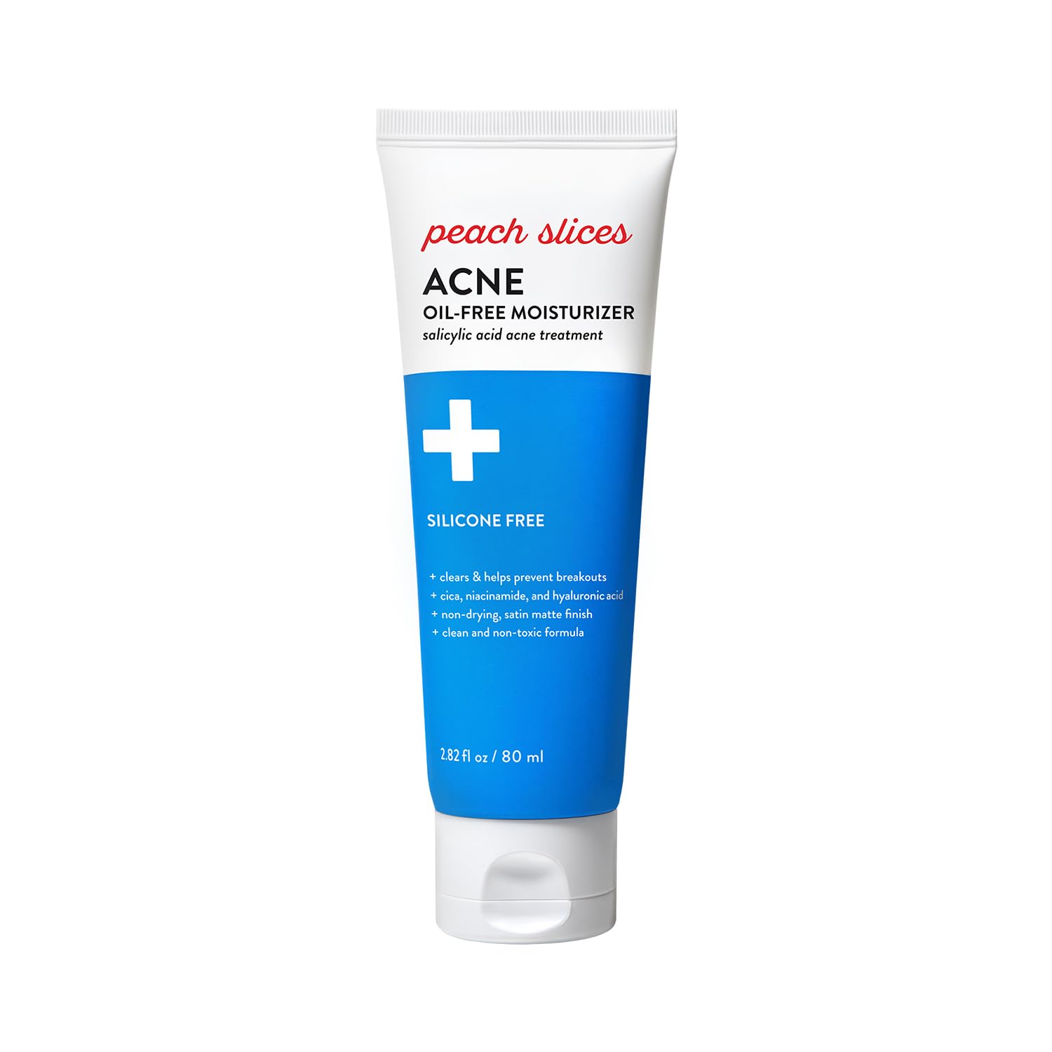 Peach Slices Oil-Free Moisturizer with 2% Salicylic Acid & - Product Imagery