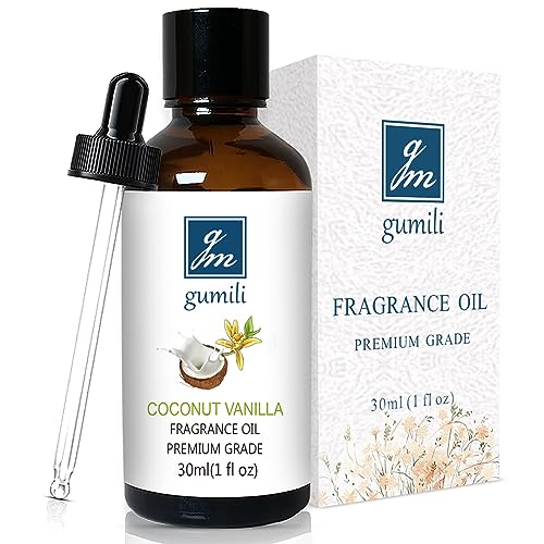 GM Gumili Coconut Vanilla Fragrance Oil, Perfume Oil for Women, - Product Imagery