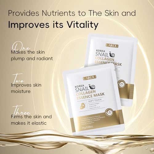 LAIKOU Korean Skin Care, Skin Care Set, Face Mask, Eye Mask, Lip - Product Imagery