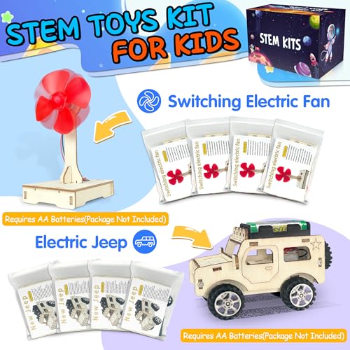 LINAYE 24 Packs STEM Kits for Kids, 6 in 1 Treasure Box Toys - Product Imagery