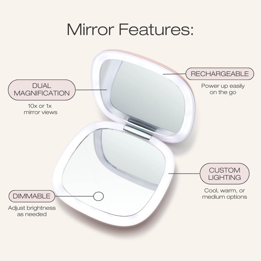 Woosh Beauty Fold Out Mirror - Woosh Official Imagery - 4