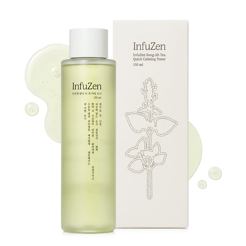 Bang-Ah Tea Cooling Facial Toner – Hydrating &amp; Soothing - INFUZEN