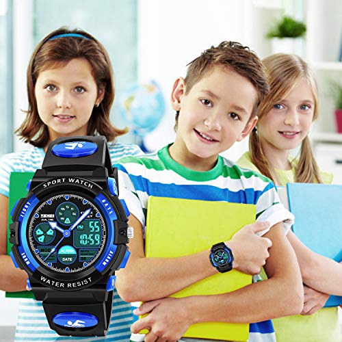 ATIMO LED Multi Function Waterproof Watch for Kids - Kids Gifts - Product Imagery
