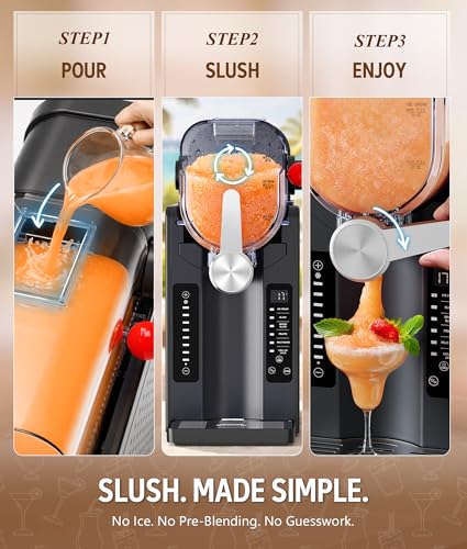 BKPPM Slushie Machine: No Ice Needed Slushy Machine for Home, 6 - Product Imagery