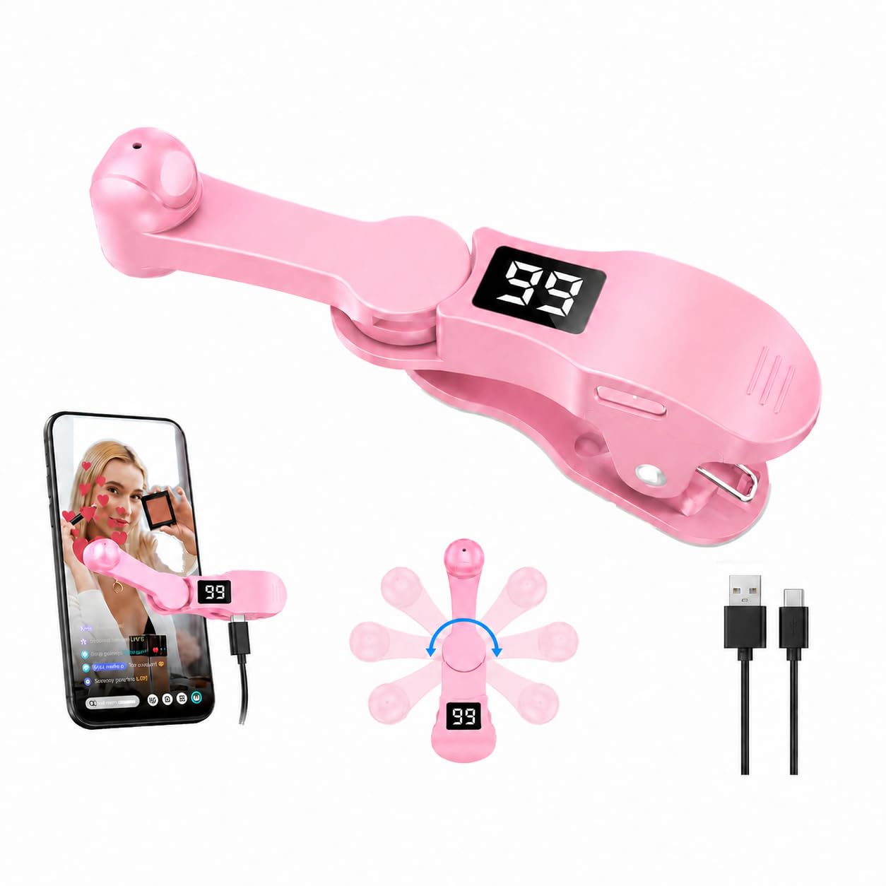 Aylthyo Auto Clicker for Smart Phone, Phone Screen Device Speed - Product Imagery