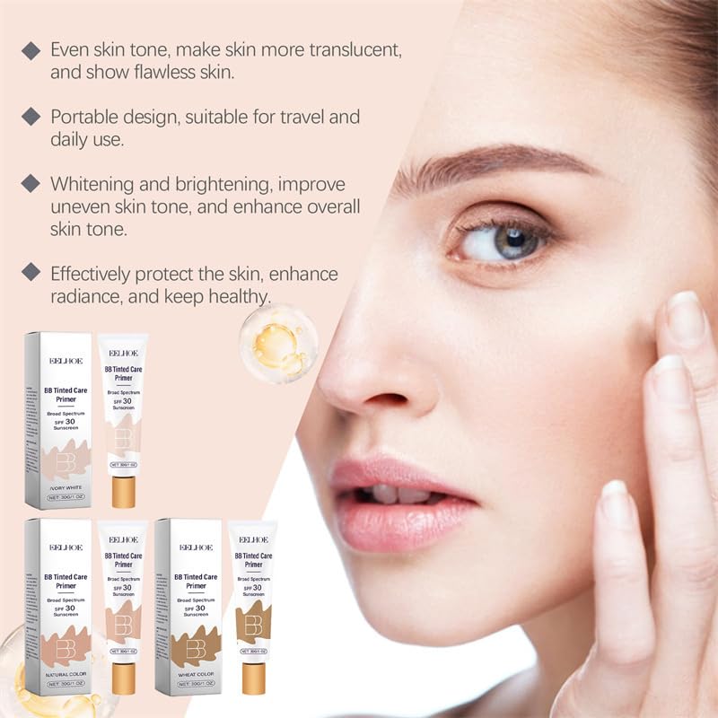 BB Tinted Moisturizer SPF 30, Full Coverage Light-Medium Skin - Product Imagery