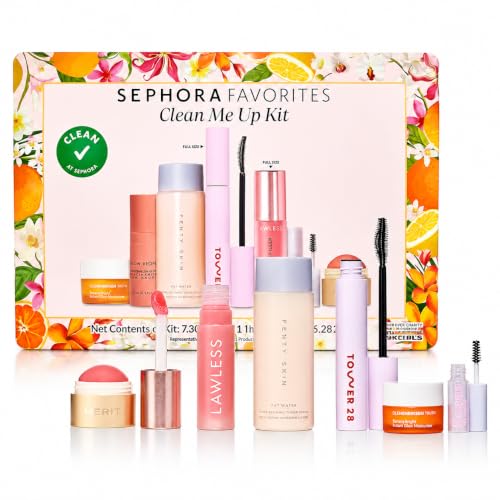 Sephora Favorites Clean Me Up Makeup and Skincare Set - SEPHORA Official Imagery - 1