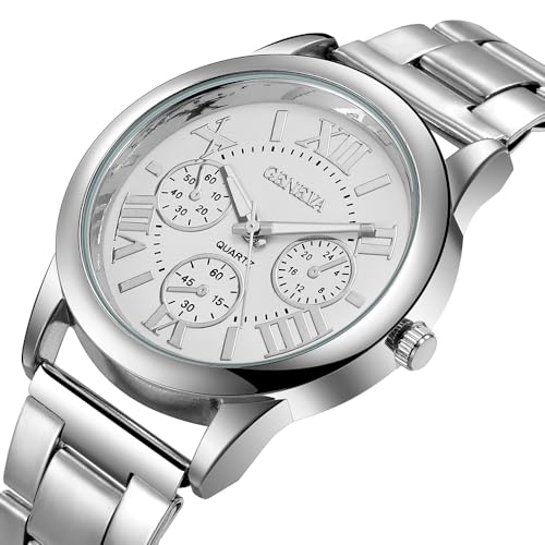 Women Girls Wholesale 2 Pack Watch Set Roman Numerals Dial with - Product Imagery