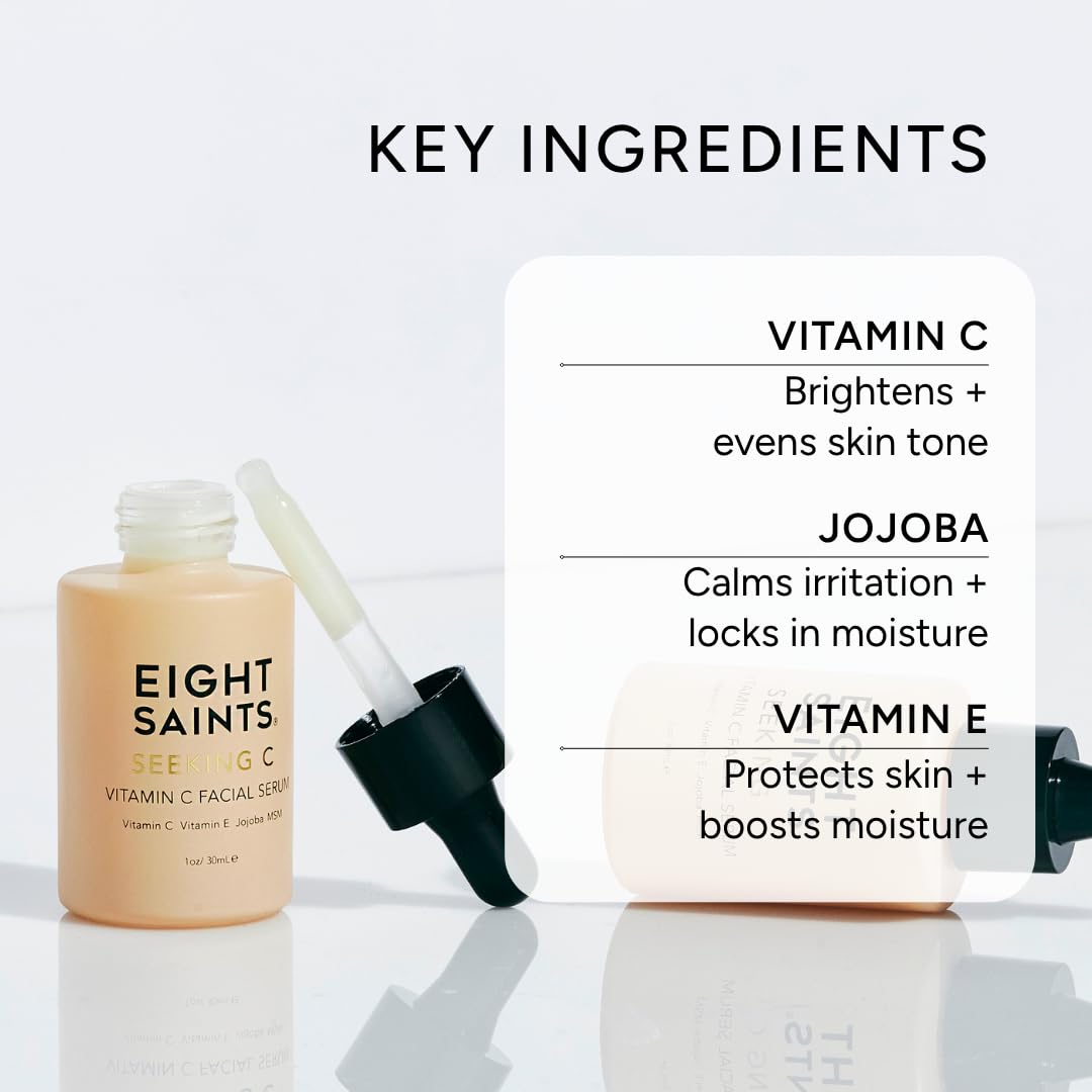 Eight Saints Vitamin C Serum for Face Brightening Hydrating - Eight Saints Official Imagery - 4