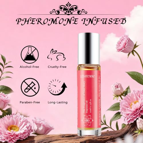 Pheromones Perfumes for Women, Long Lasting Roll On Perfume Oil, - Product Imagery