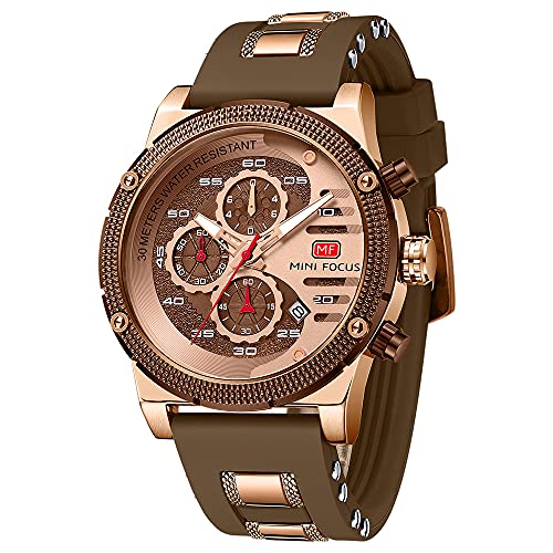AIMES Mens Watches for Men Casual Chronograph Waterproof Sport - Product Imagery