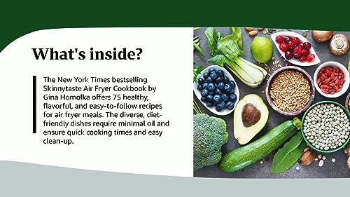 The Skinnytaste Air Fryer Cookbook: The 75 Best Healthy Recipes - Product Imagery