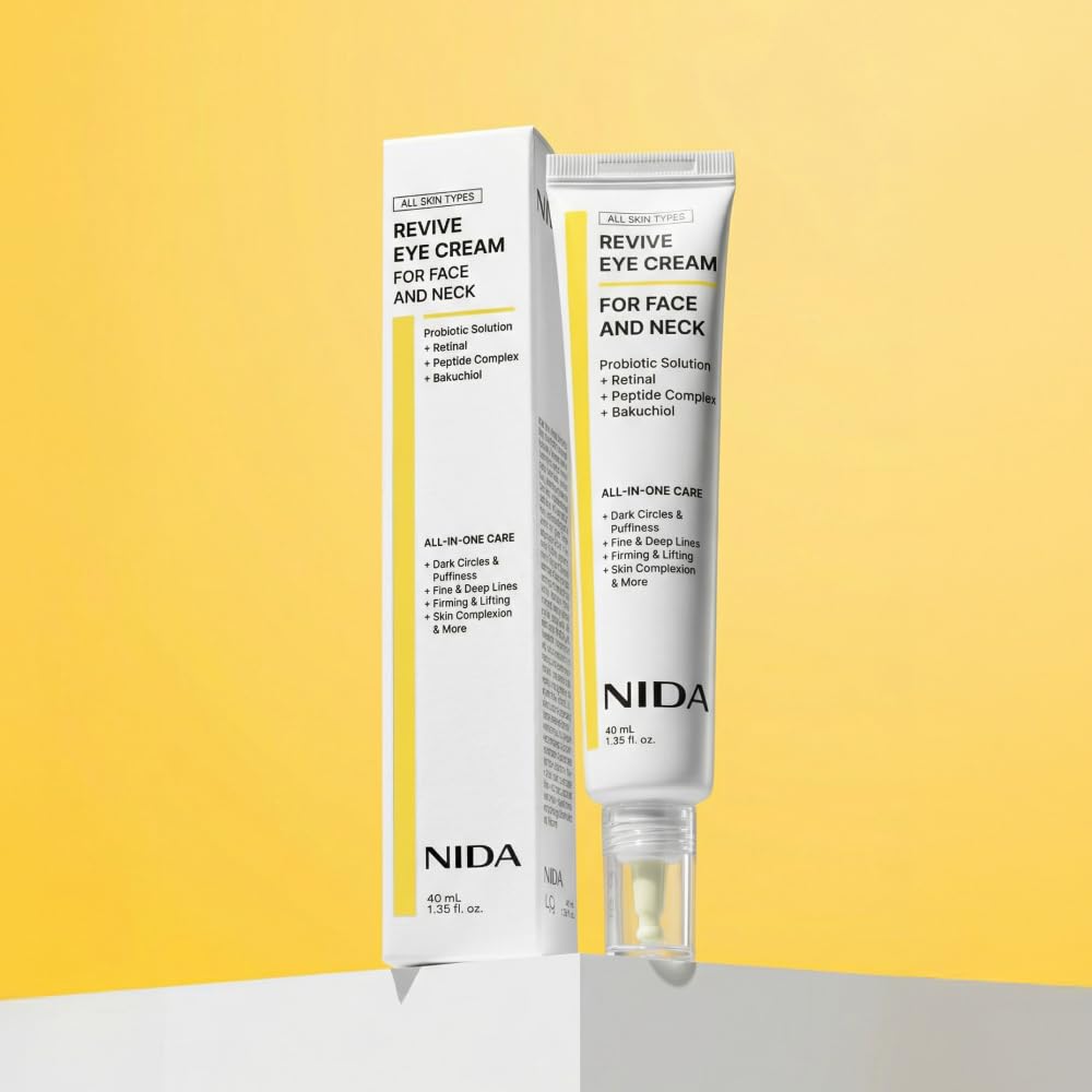 NIDA Revive Eye Cream For Face And Neck - NIDA