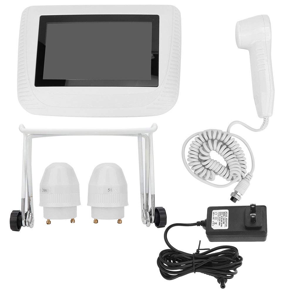 Skin Hair Analyser 5 in 50X 200xLens LCD Digital Microscope - FOKH Official Imagery - 3
