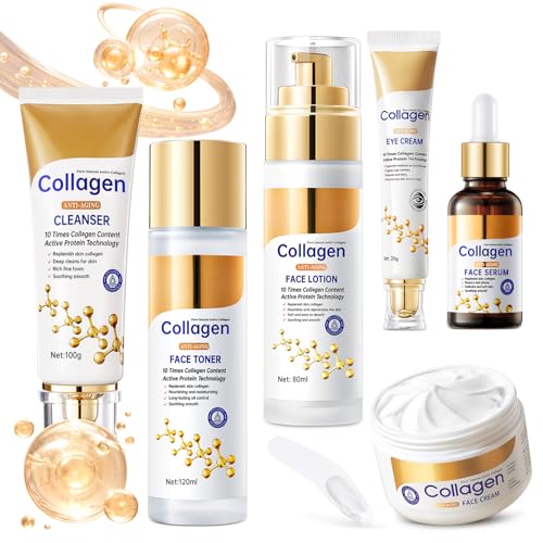Collagen Skin Care Set Anti Aging Skincare Set for Face - mopayzer Official Imagery - 1