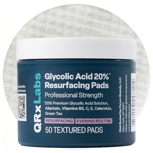 QRxLabs Glycolic Acid Pads - QRxLabs Official Imagery - 1