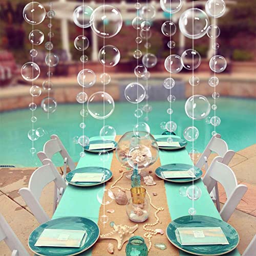 Decor365 Under the Sea Party Decorations White Bubble Garlands - Product Imagery