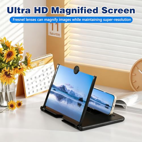 Screen Magnifier Version, 2026 New 3D HD Foldable Amplifier - Product Imagery