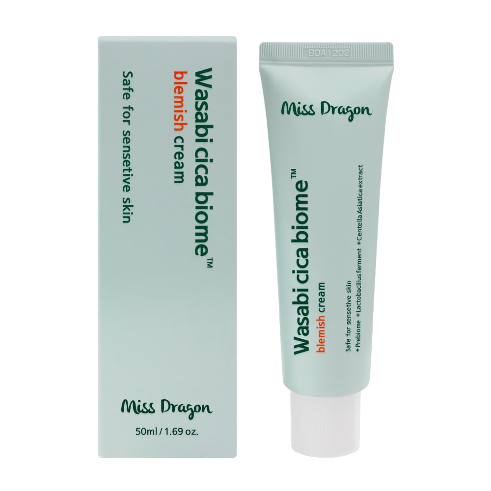 miss dragon Wasabi Cica Biome Blemish Cream (1.69 fl.oz.) - miss dragon