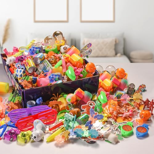 300 PCS Party Favor for Kids Goodie Bags Stuffers, Treasure Box - Product Imagery