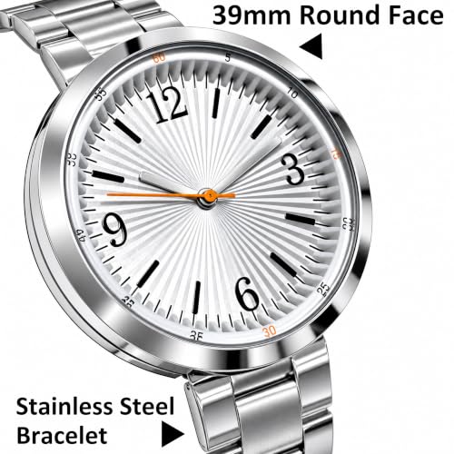 Bisley Watch for Women Men Arabic Numerals Dial Analog Dress - Product Imagery