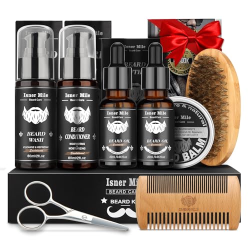 Beard Care Grooming Kit for Men Sandalwood Natural Beard - Comfy Mate Official Imagery - 1